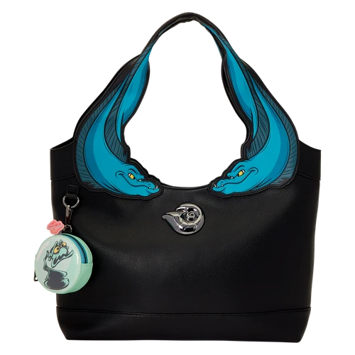 Disney: The Little Mermaid Flotsam and Jetsam Tote Bag with Coin Bag