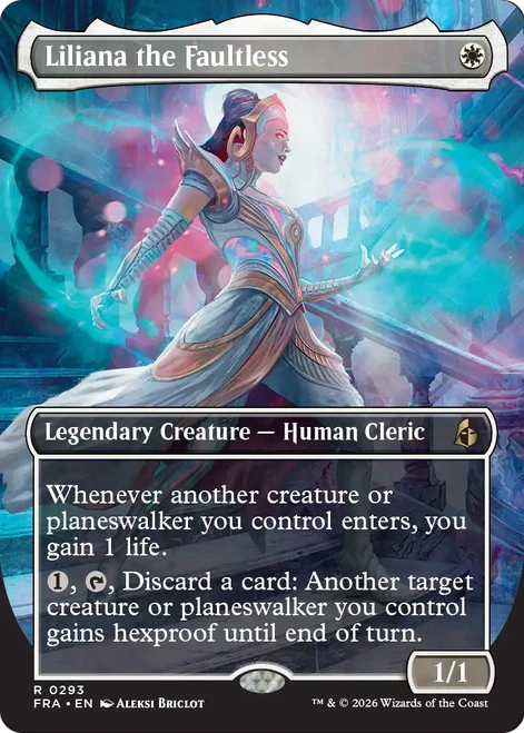 Liliana the Faultless (Borderless Art)