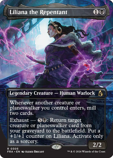 Liliana the Repentant (Borderless Art)