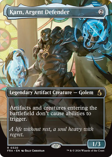 Karn, Argent Defender (Borderless Echoed Pairs)