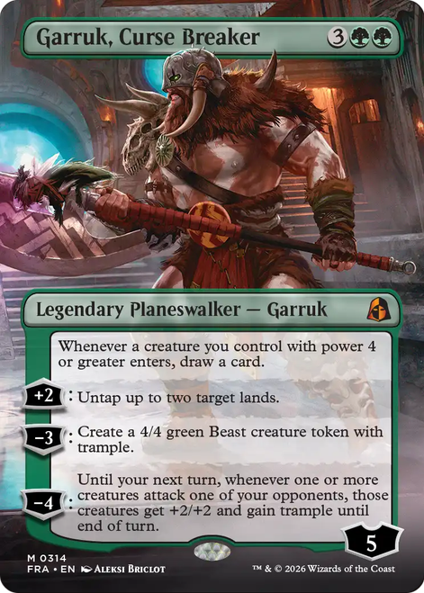 Garruk, Curse Breaker (Borderless Art)