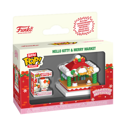 Bitty POP! Towns: Hello Kitty and Friends - Hello Kitty & Merry Market