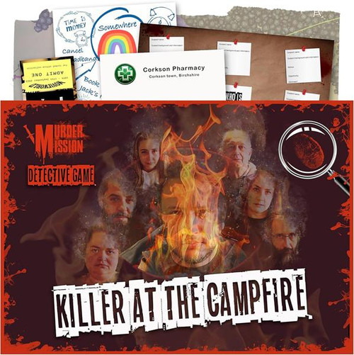 Murder Mission Detective Game: Killer at the Campfire