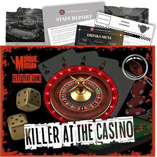 Murder Mission Detective Game: Killer at the Casino