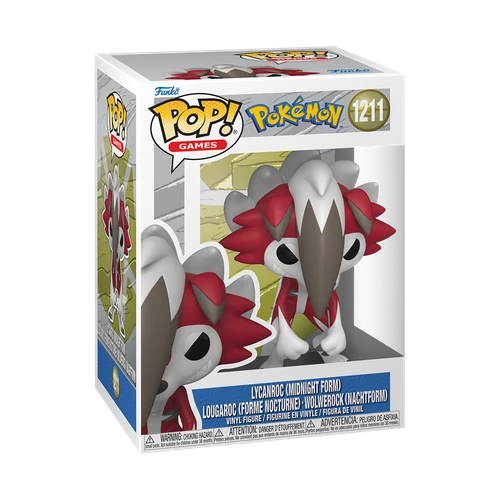 POP! Games - Pokemon #1211 Lycanroc (Midnight Form)