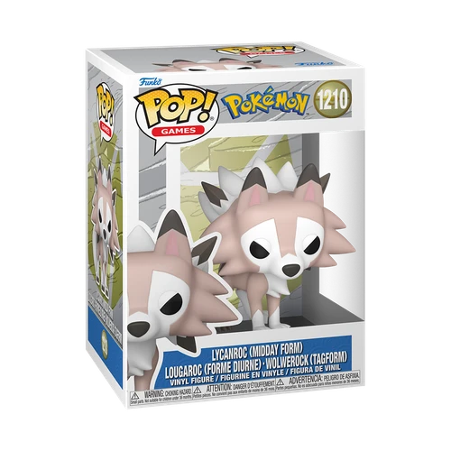 POP! Games - Pokemon #1210 Lycanroc (Midday Form)
