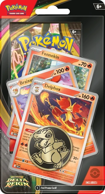 ME Delta Reign Premium Checklane Blister Delphox