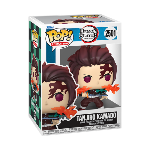 POP! Animation - Demon Slayer #2501 Tanjiro Kamado (Fire Breathing)