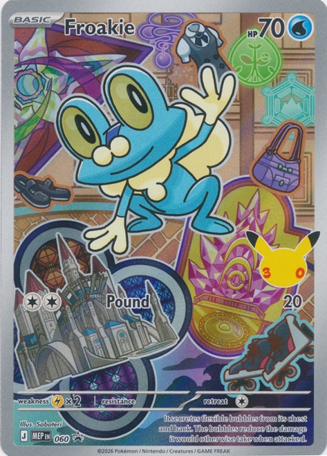 Mega Evolution Promo MEP060 Froakie (Illustration Rare)