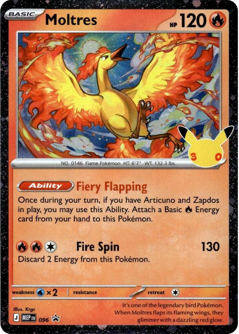 Mega Evolution Promo MEP096 Moltres