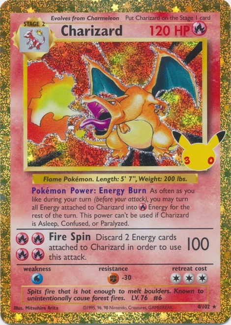 30th Celebration Classic Collection 4/102 Charizard