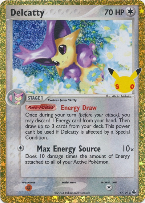 30th Celebration Classic Collection 5/109 Delcatty