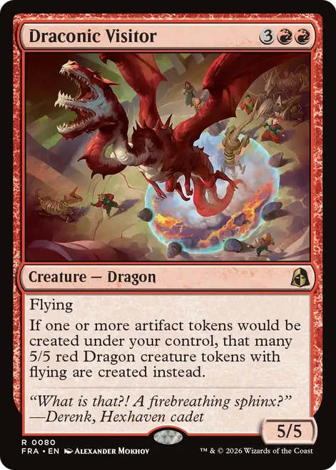 Draconic Visitor