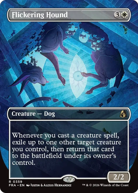 Flickering Hound (Borderless Braintwister)