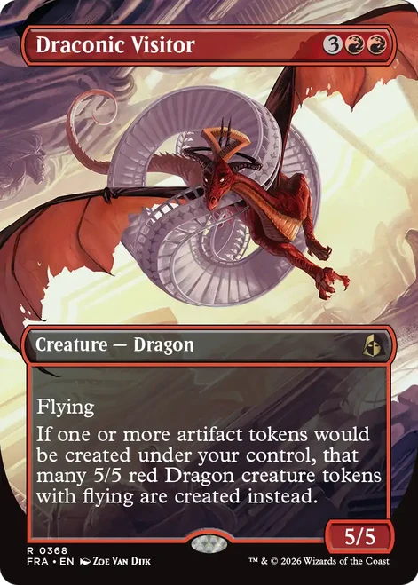 Draconic Visitor (Borderless Braintwister)