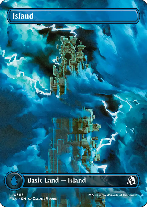 Island (#385) (Borderless Art)