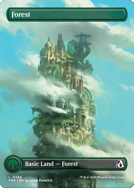 Forest (#394) (Borderless Art)