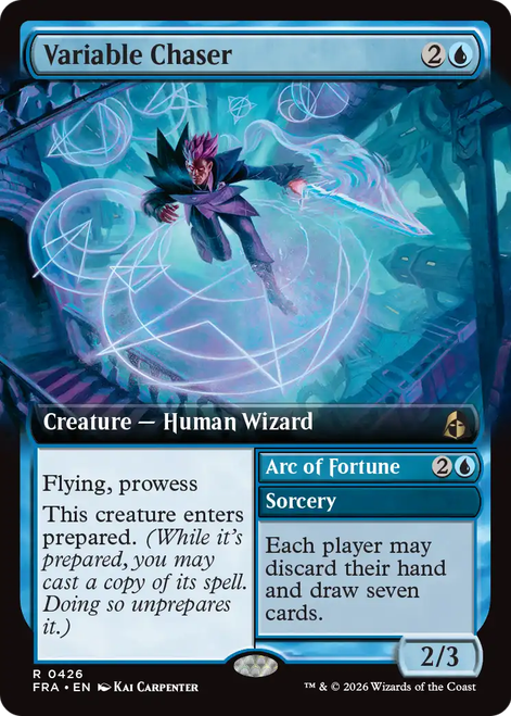 Variable Chaser // Arc of Fortune (Extended Art)