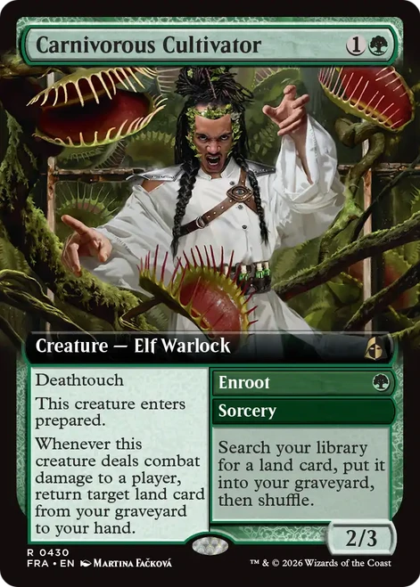 Carnivorous Cultivator // Enroot (Extended Art)