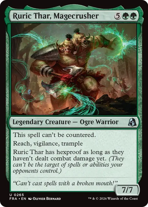 Ruric Thar, Magecrusher