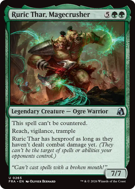 Ruric Thar, Magecrusher