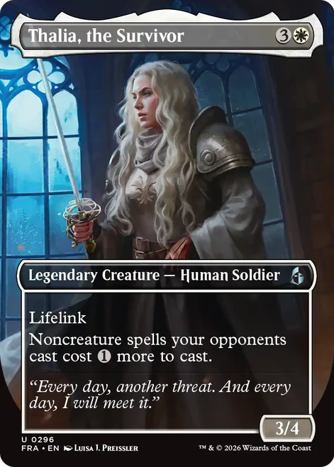 Thalia, the Survivor (Borderless Echoed Pairs)
