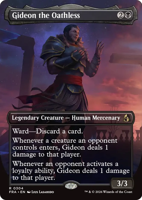 Gideon the Oathless (Borderless Echoed Pairs)