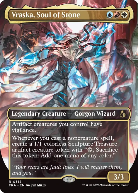 Vraska, Soul of Stone (Borderless Echoed Pairs)
