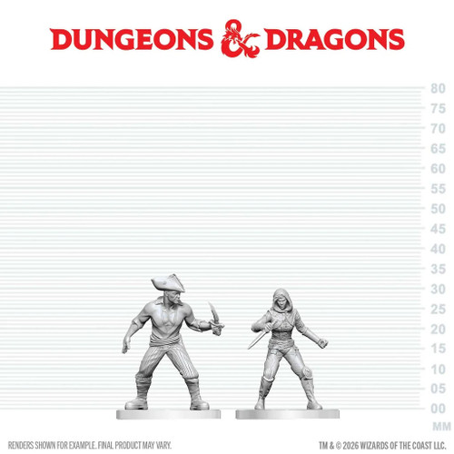 D&D Nolzur's Marvelous Miniatures - Bandit & Pirate