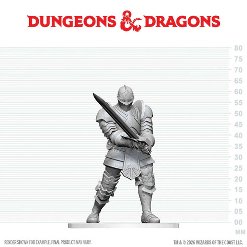 D&D Nolzur's Marvelous Miniatures - Red Knight Guardian Golem