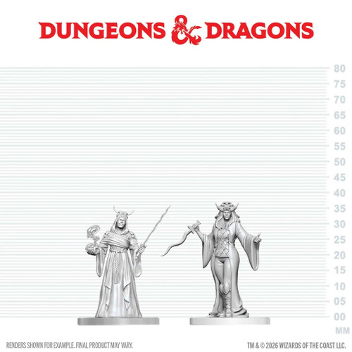 D&D Nolzur's Marvelous Miniatures - Cultist Fanatic & Hierophant