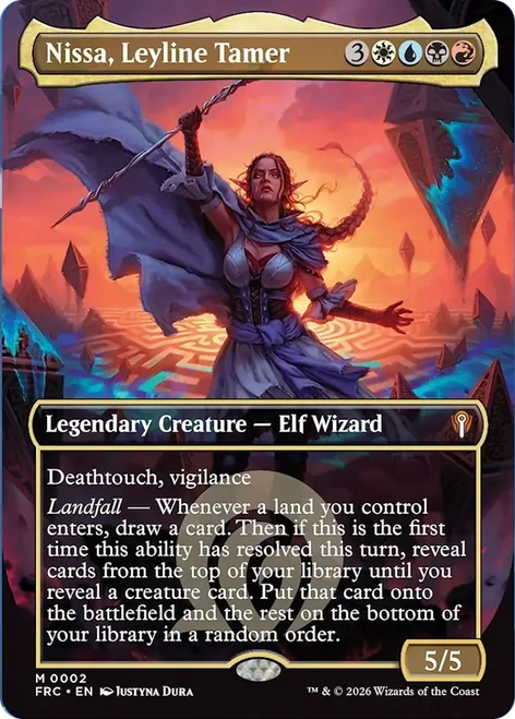 Nissa, Leyline Tamer (Borderless Art)