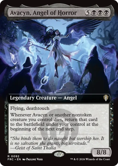 Avacyn, Angel of Horror (Extended Art)