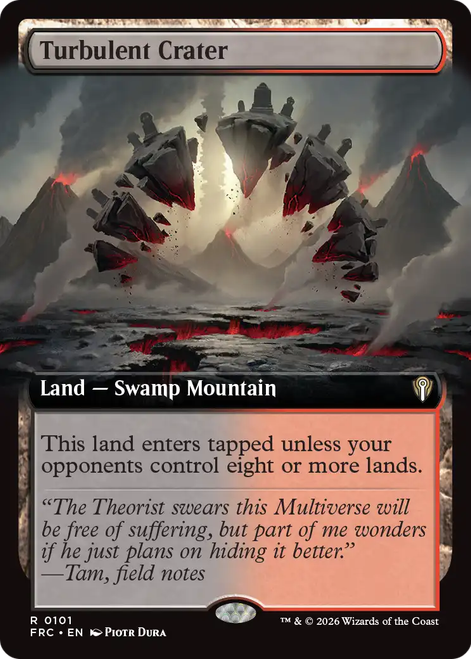 Turbulent Crater (Extended Art)