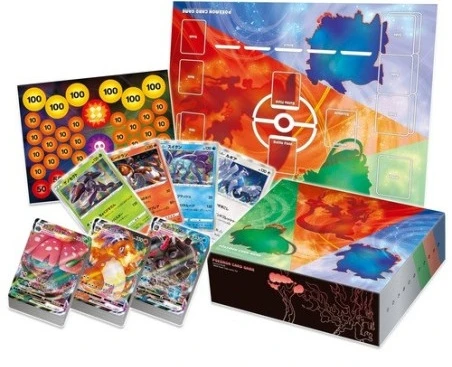 (JAPANESE) Sword & Shield VMAX Competition Triple Starter Card Game Set