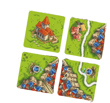 Carcassonne: 25th Anniversary Pixel Art Edition