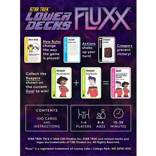 Star Trek: Lower Decks Fluxx