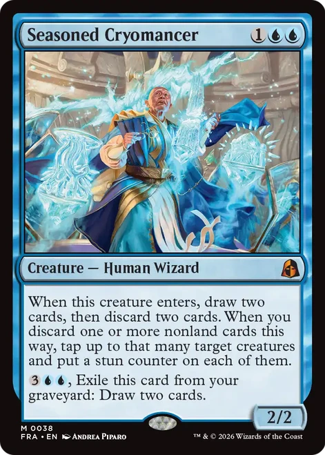 Seasoned Cryomancer (Foil)