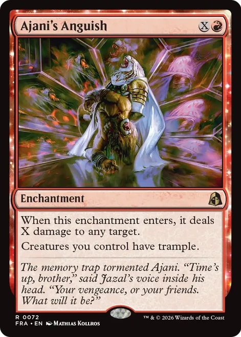 Ajani's Anguish (Foil)