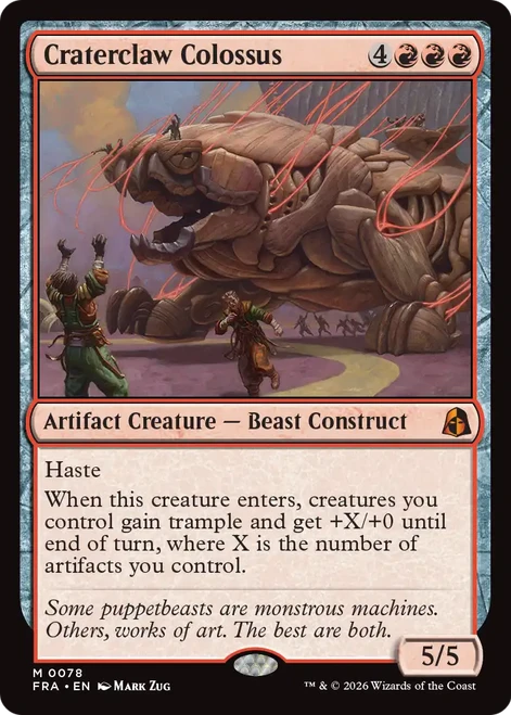 Craterclaw Colossus (Foil)