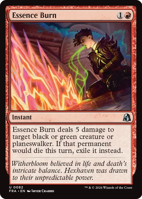 Essence Burn (Foil)