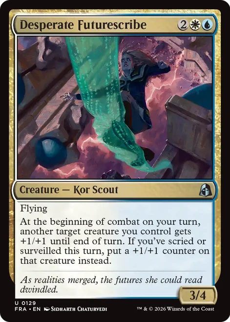 Desperate Futurescribe (Foil)