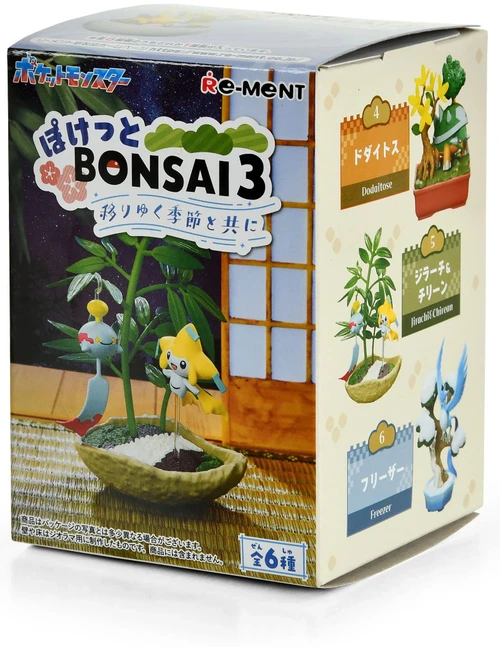 (JAPANESE) Pokemon Bonsai Collection 3 Figure Blind Box