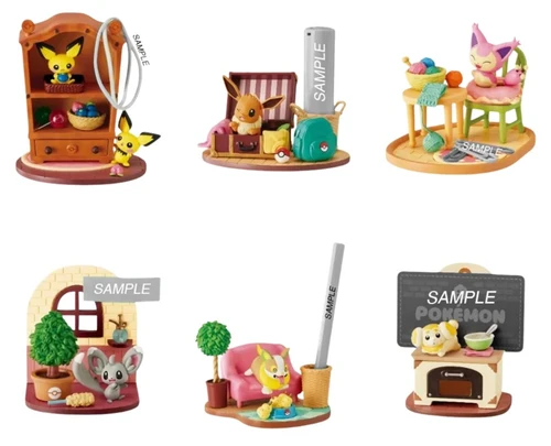 (JAPANESE) Pokemon Desktop Figure Relaxing Home Blind Box