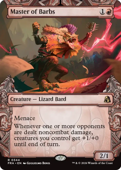 Master of Barbs (Sculptor's Stronghold Frame Foil)