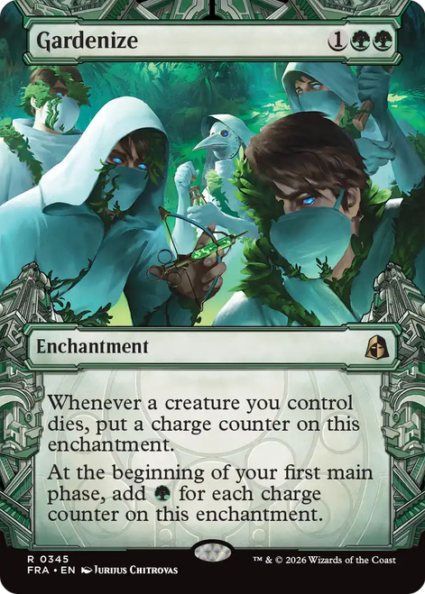 Gardenize (Sculptor's Stronghold Frame Foil)