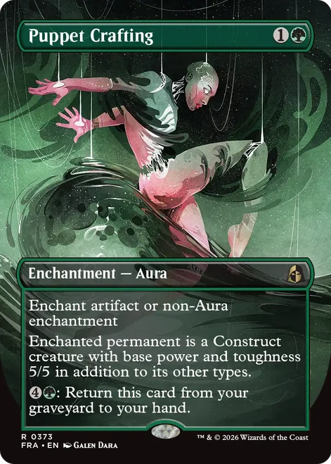 Puppet Crafting (Borderless Braintwister Foil)