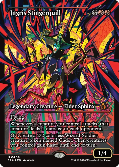 Ingris Stingerquill (Japanese Showcase Foil)