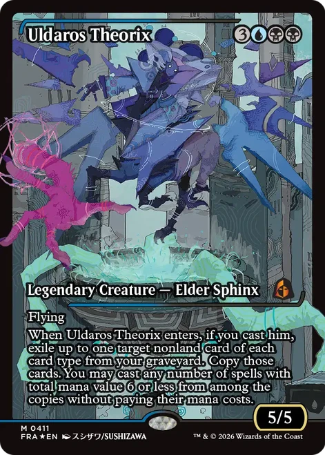 Uldaros Theorix (Japanese Showcase Foil)