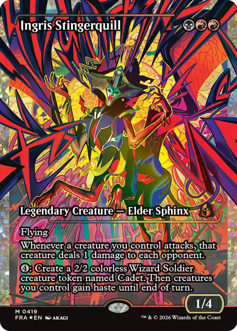 Ingris Stingerquill (Japanese Showcase Fracture Foil)